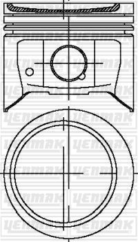 YEN-91-09312-000 Segman Std 67.10 Mm ( Vw / Seat 1.0 Cordoba Ibiza Arosa  1996-00) Aer-All