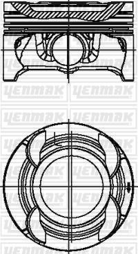 YENMAK 31-04766-050 Motor Piston Segman 0.50 C180