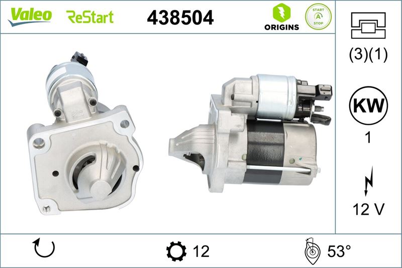 PSA 9812715480 Yn Marş Motoru