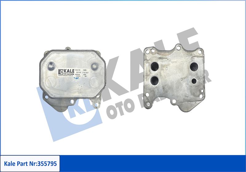 KALE 355795 Yağ Soğutucu Ford Transit 06> Peugeot Boxer-Jumper-Ducato 06> 2.2 Hdi/Tdci Önden Çeker Petek Meta L Filtre