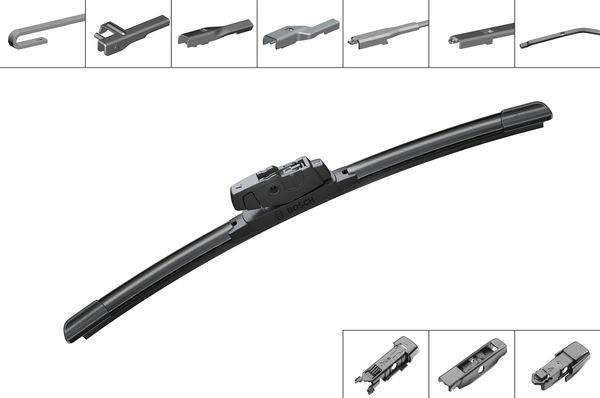 BOSCH 3397015574 3397013448 Aeroeco Silecek Muz Tipi 35 Cm 4 Aparatli Üniversal