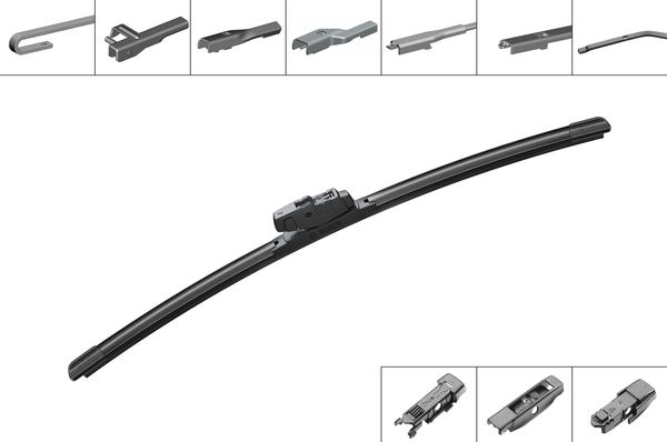 BOSCH 3397015578 3397013451 Aeroeco Silecek Muz Tipi 47 Cm 4 Aparatli Üniversal