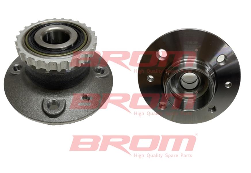 BROM R60080P Arka Teker Poryasi Rulmanli Renault Kangoo 97>
