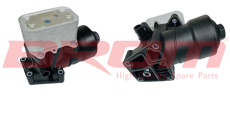 BROM W5000 Yag Filtre Kütüğü Sogutuculu Komple Caddy Iii-T6-Amarok-Beetle-Passat/Cc-Crafter-Golf Vi-Vii-Jetta