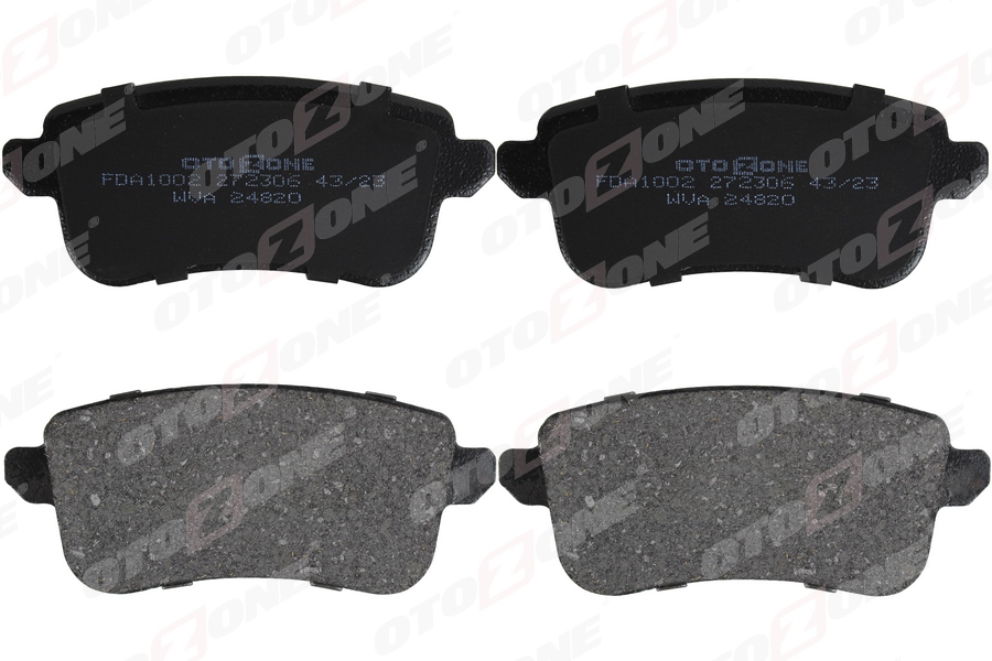 OTOZONE FDA1002 Arka Fren Balatasi Fluence 09> Megane Iii 09> Megane Iv 15> Scenic Iii 09> Clio V 19> Captur Ii 20> 1.0 Tce 1.2 Tce 1.3 Tce 1.5 Dci 1.6 Sce 440603734r