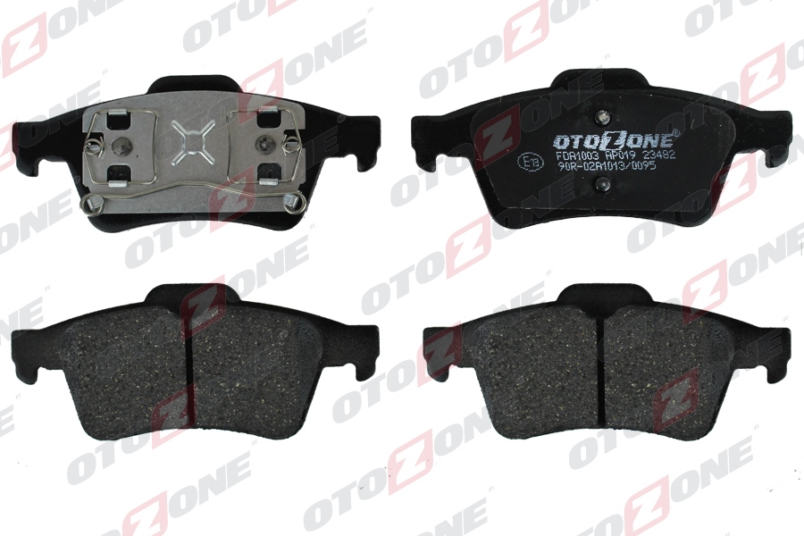 OTOZONE FDA1003 Arka Balata Renault Laguna Ii 01>07 Megane Ii 02>08 Latitude 11> Vectra C 03>Focus Ii 05>Connect 06> Cmax 06> Primera 02>