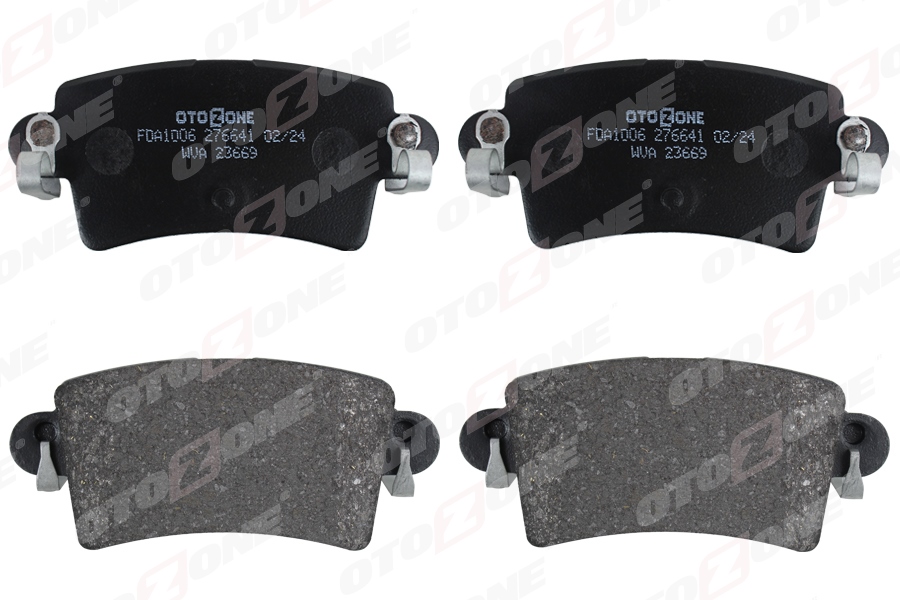 OTOZONE FDA1006 Arka Fren Balatasi Renault Master Ii 01>06 Opel Movano A 01>06