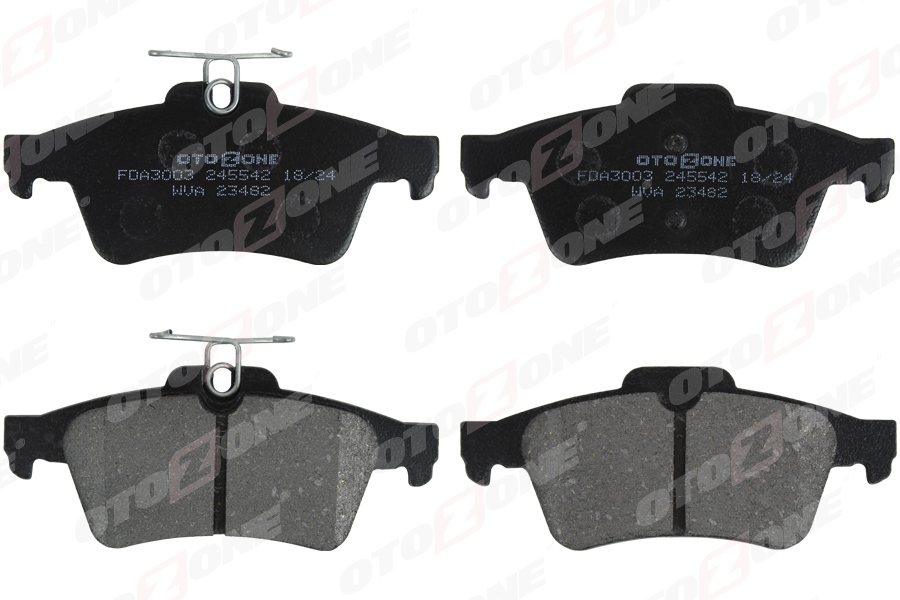 OTOZONE FDA3003 Arka Balata Focus Ii Cmax 03> Connect 02> Laguna Iii 07> Opel Vectra C 02> Signum 03> Citroen C5 08> Peugeot P508 10>18