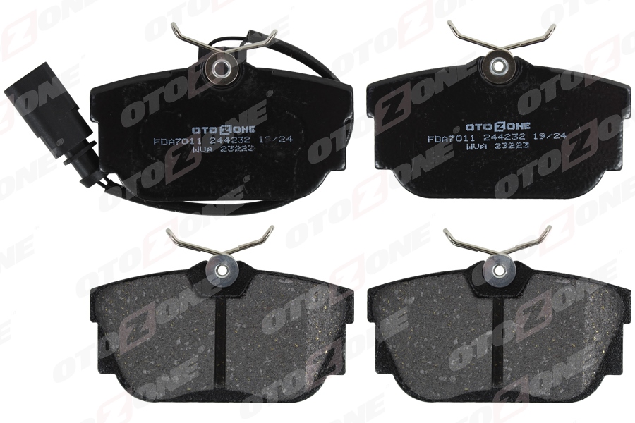 OTOZONE FDA7011 Arka Balata Fişli Transporter T4-Caravelle 2.4 2.5 Tdi 90-03 Gdb1369