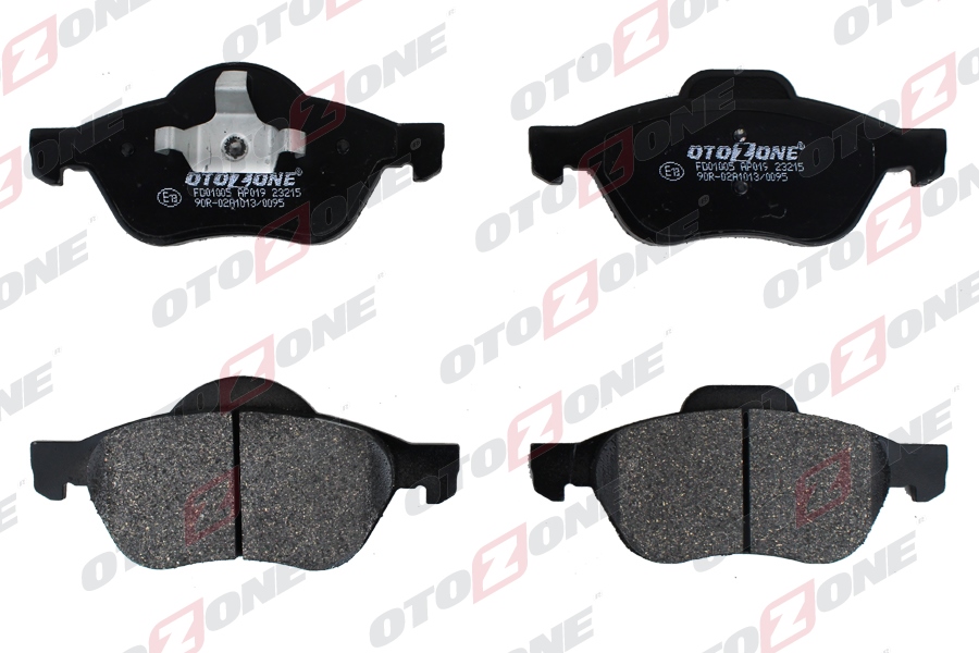OTOZONE FDO1005 Ön Fren Balatasi Renault Laguna Ii 01>05 Laguna Iii 07>15 Megane Ii 02>