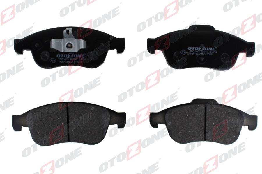 OTOZONE FDO1013 Ön Fren Balatasi Megane Iii 09> Scenic Iii 09>Fluence 10>Duster 10> Lodgy 12> Captur I 13>1.5 Dci 1.6 16v