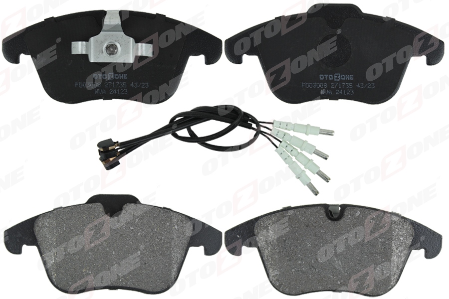 OTOZONE FDO3008 Fren Balatasi On Ford Mondeo Iv 07> S Max Galaxy 07> Volvo S60 Ii 1.5 T3 15>18 S80 Ii 2.0 08>12 V60 I 11>15 V70 Iii 09>15 Xc70 Ii 09>12 . Land Rover Freelander Ii L359 Range Rover Evoque L538