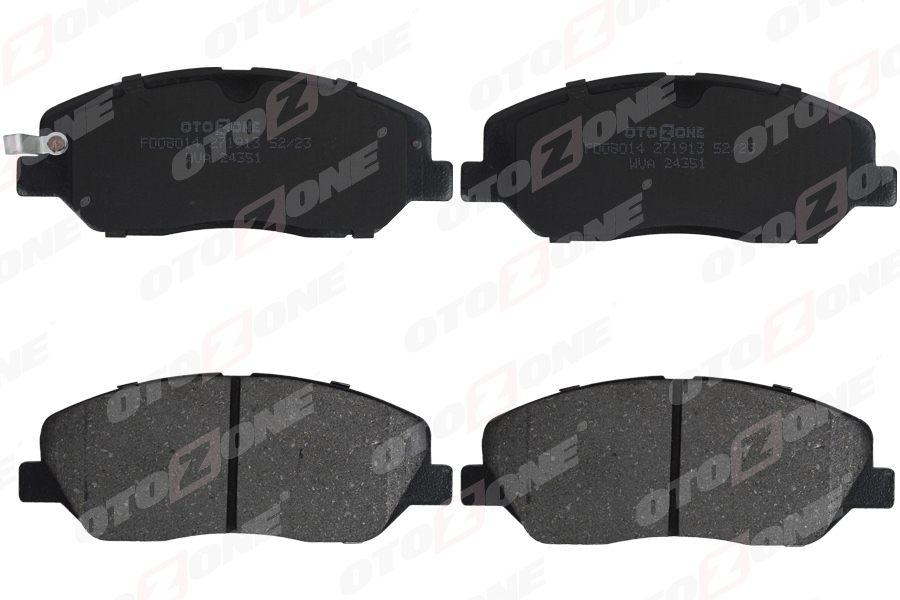 OTOZONE FDO8014 Ön Fren Balata Hyundai Santafe 2.0l 2.2l D4eb Crdi 06-12 / H350 2.5l D4cb Crdi 15-> / Kia Sorento 10 -15 / Ssangyong Actyon Sport Korando 2.0l Xdi 11->