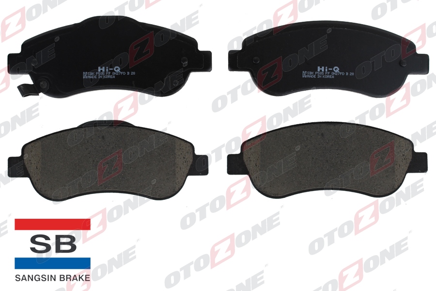 OTOZONE FDO9013 Ön Fren Balata Honda Cr-V 1.6l N16a2 İ-Dtec Dizel 4x2 Re6 Kasa 13-> / 2.0l R20 Benzinli Otomatik V Ites Re5 Kasa 07-15