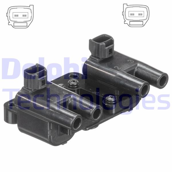 DELPHI GN10581-12B1 Ateşleme Bobini Chevrolet Lacetti - Nubira 1.4 - 1.6 16v F14d3-F16d3