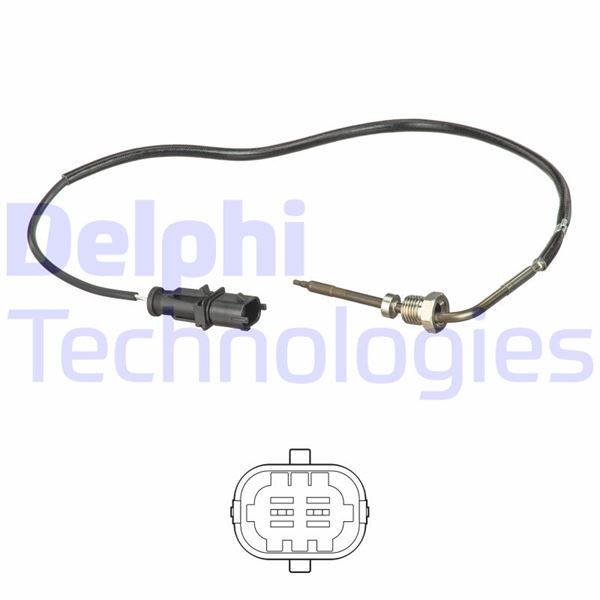 DELPHI TS30113 Partikül Isi Sensörü Egzoz Sicaklik Fiat Doblo 10> 1.6 Mjet 2.0 Mjet