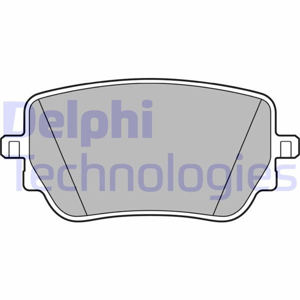 DELPHI LP3439 Fren Balatasi Arka Mercedes W177 V177 W247 C118 X118 H247 X247