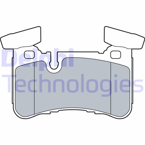 DELPHI LP3516 Fren Balatasi Arka Mercedes Amg W204 S204 C204 C218 W212