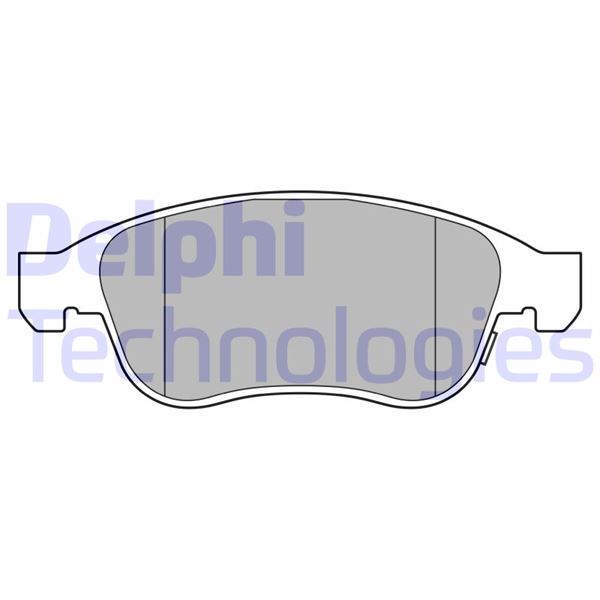 DELPHI LP3588 Ön Balata Fiat 500x 15> Jeep Renegade Suv 14>