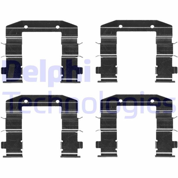 DELPHI LX0688 Fren Balata Montaj Takimi Kiacee D