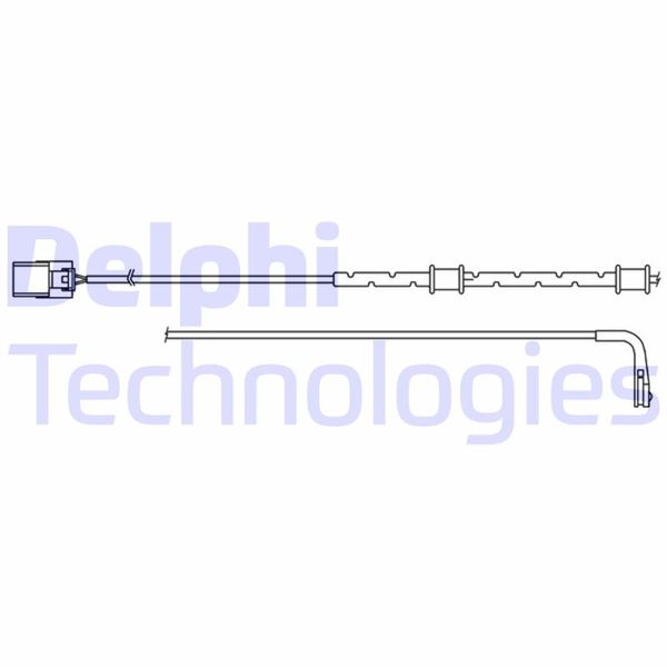 DELPHI LZ0303 Fren İkaz Kablosu Arka Jaguar Ftype -Xj