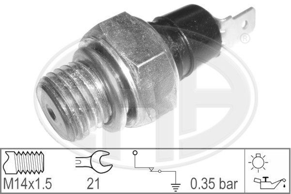 330011 Amortisor On Sol Gazli Peugeot 307 (3a/C) 1.4 2000-2007