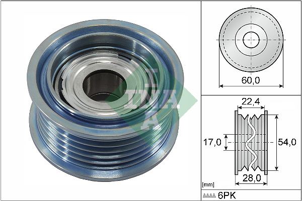 INA 532090010 Kasnak Audi A8 D5 4n2-4n8-4nc-4nl 45 Tdi Quattro 4n2-4n8