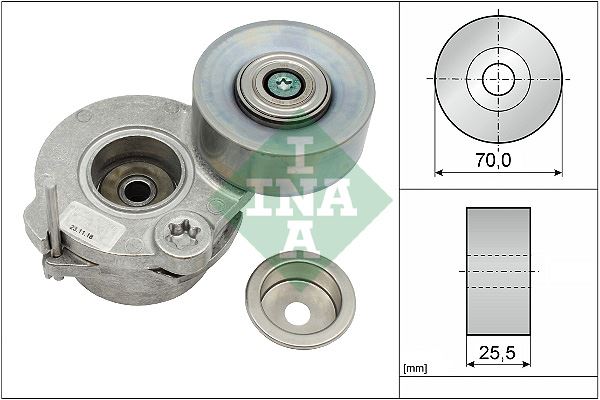 INA 534067210 Spannarm. Keilrippenriemen Vw