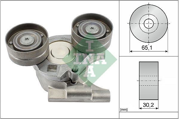 INA 534068210 Alternatör Gergi Rulmani Kütüklü 100-125-135-140-155 Ps Transit V-363 14> Ranger 2.2 11 > A.Çeker
