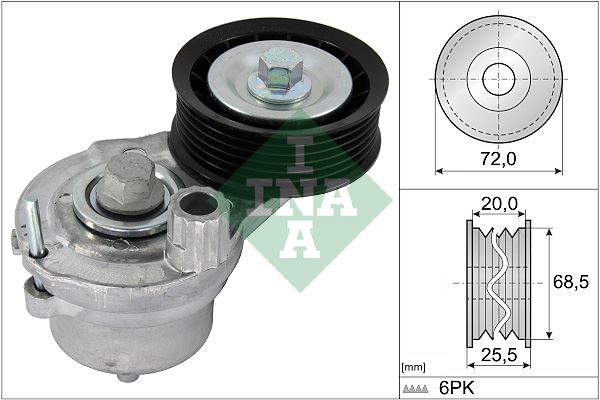INA 534070310 Alternator Gergi Rulmani Komple Kütüklü A2.2 Dm Captiva Antara