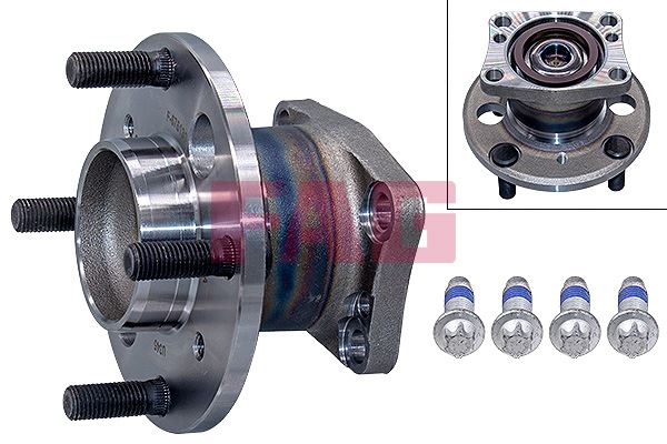 FAG 713679300 Porya Rulmanli Arka Ford Fiesta 08>