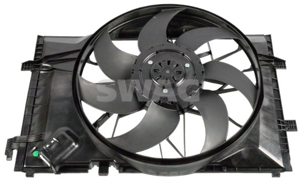 SWAG 10107457 Radyator Fani Komple Mercedes W203 Cl203 S203 C209 A209