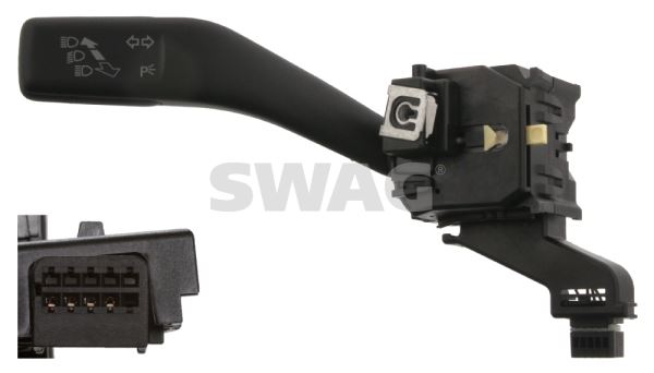 ZSW1349 Far Sinyal Kumanda Kolu 4 Pin Golf V - Vi - Caddy Iii - Jetta Iii - Scirocco - Tiguan - Touran - A3 - Octavia - Superb - Yeti - Leon - Toledo Iii 2003-2016