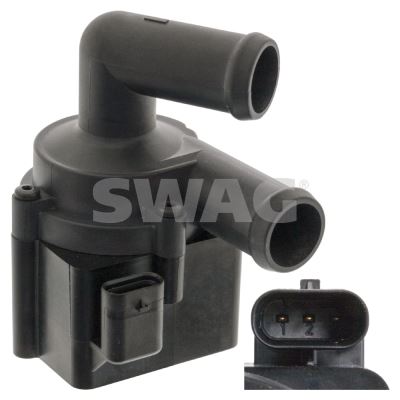 SWAG 30949833 İlave Su Pompasi Vw-Skoda-Seat-Audi-Polo-Golf6-Jetta-Passat-Caddy-T5-T6-A3 10> Cayb-Cayc-Cayd-Cbab- Cfgb-Caaa-Caab-Cfca 1.6 Tdi-2.0 Tdi