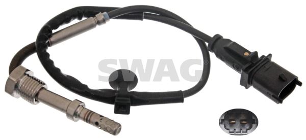 SWAG 40949302 Egzoz Sicakliği Sensörü Konum 1 Opel Astra J-Mokka Chevrolet Cruze 1.7 A17dtc-Dte-Dts