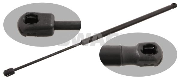 SWAG 50927784 Bagaj Amortisörü Ford Fiesta 02> Uzunluk: 624mm 3 Kapi Febi 27784