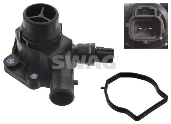 SWAG 55100228 Termostat Muhafaza. Conta Ve Sicaklik Şalteri İle Febi 100228