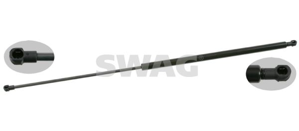 MGA-93286 Motor Kaput Amortisoru (Volvo S40 95-04 / V40 95-04) 750mm 300n