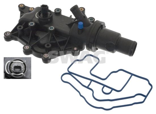 SWAG 60100233 Termostat 83 C Renault Clio Iii 05> Fluence 09> Modus 04> Megane Ii 02>08 1.6 K4m