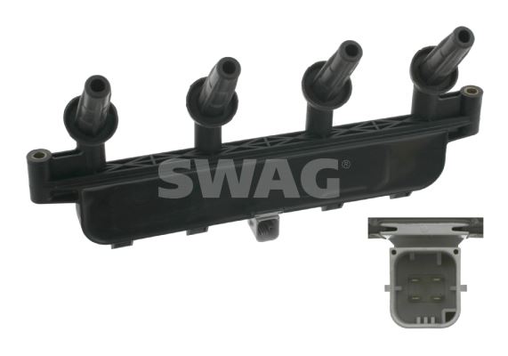 SWAG 62924997 Ateşleme Bobini Peugeot P206 98>07 P306 93>02 P307 00> P309 89> P406 95> Partner 96> Bipper 08> Citr Oen C2 03>13 C3 03>13 Saxo 96> Xsara 98> Berlingo 96> Nemo 08> 1.1 8v Tu1 1.4 8v Tu3 1.6 8v Tu5