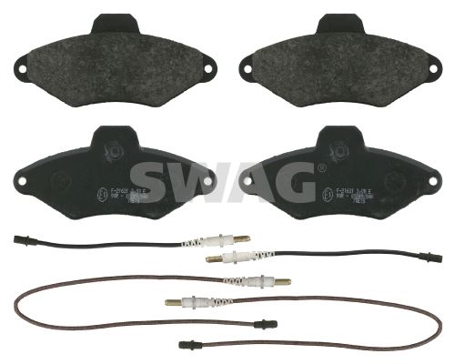 PSA 4252.91 Ön Balata Citroen Xantia 1.6 1.8 16v 1.9d 2.0 2.0hdi 94-03 60.5x130.9x17