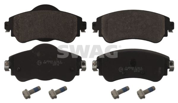 SWAG 64916866 Ön Fren Balatasi Citroen C4 B7 1.4 Vti 09 > C4 1.6 Hdi 11/2009 > Ds4 1.6 Hdi 1. 4.2011 >