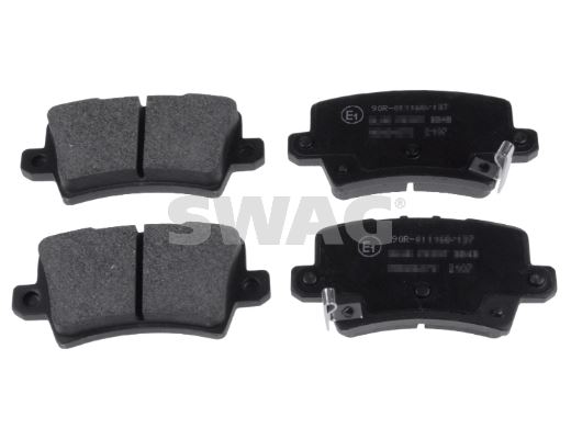 SWAG 85916801 Arka Fren Balata Honda Civic 1.8l R18a Vtec Fk2 Hatchback 06-> / 1.4l L13z1 Fk1 Sport 09->