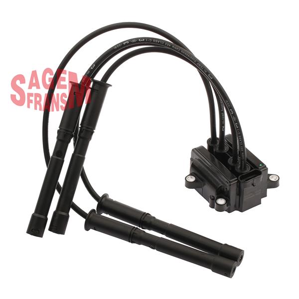 SAGEM-10108 Atesleme Bobini Clio Ii 01=> Clioiii 05=> Twng 01=> 1.2 16v (D4f.7.06-D4f.7.12) Kablolu