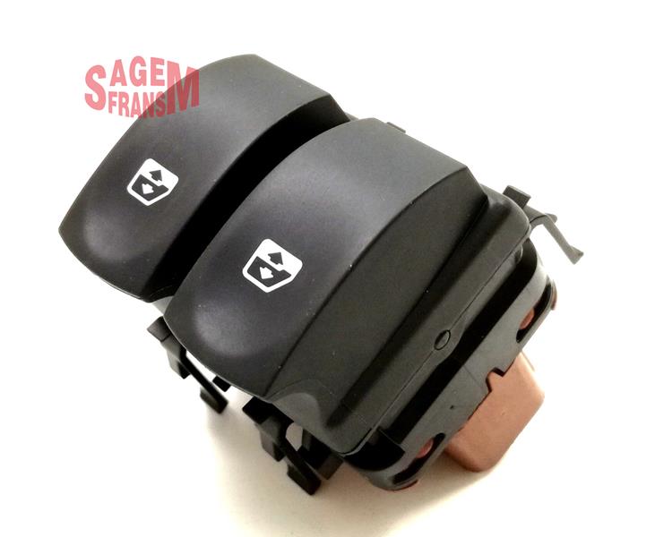 SAGEM-500156 Cam Acma Dugmesi On Sol Clio Iii Symbol Ciftli