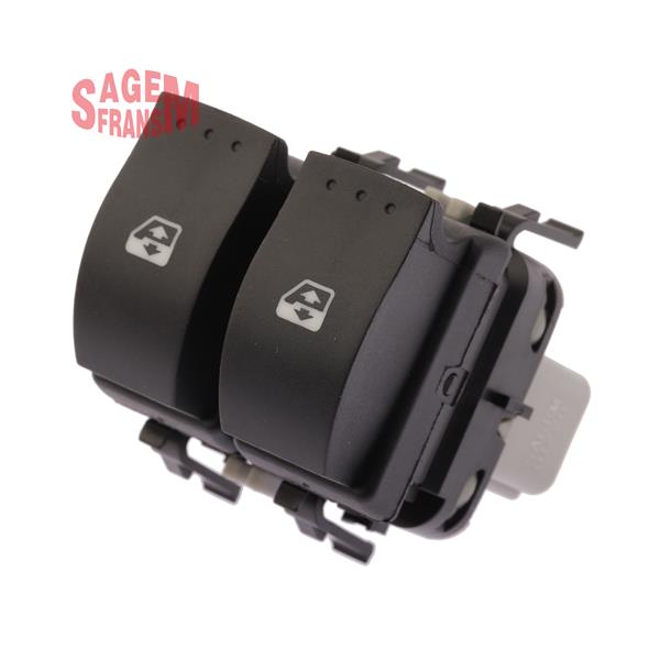 SAGEM 500114 Cam Açma Düğmesi Megane Ii Ön Sol Gri Çiftli