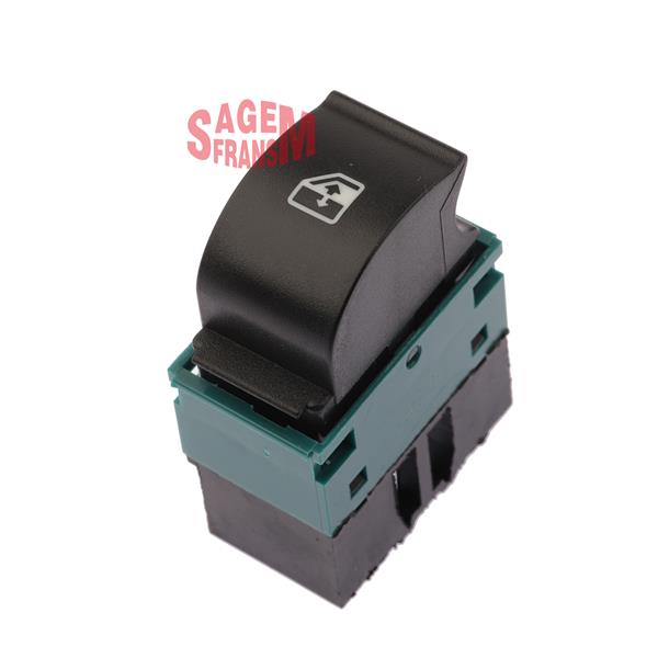 SAGEM-400153 Cam Acma Dugmesi Doblo Tekli Siyah