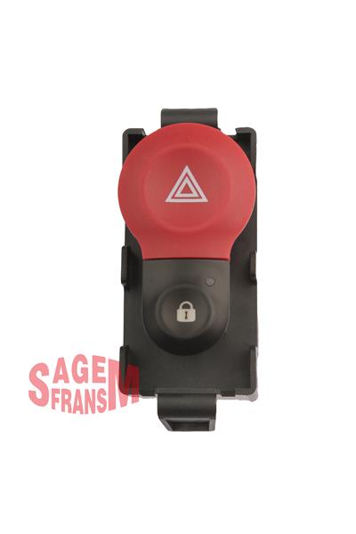 SAGEM 500299 Dörtlü Flaşör Anahtari Merkezi Kilit Kangoo Ii