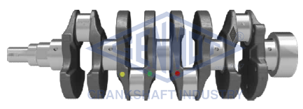 GENMOT 1444 Krank Mili Hyundai Accent Era 1.6l G4ed Benzinli 06-10 / Kia Cerato 04->