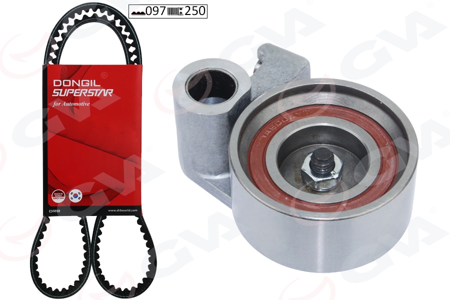 GVA 59T7195DO Triger Kayiş Seti Eksantrik Seti Toyota Hilux Vigo 2.5l 2kdftv Kun15 Kun25 Kun35 05-15 / 3.0l 1kd-Ftv Kun26 05-14 1 Kayiş 1 Rulman 097x250